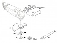 Bosch 3 601 H82 202 Gws 22-230 Jh Angle Grinder 230 V / Eu Spare Parts